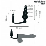 ADDICTED TOYS - PLUG ANAL AVEC ANNEAU MODÃLE 5